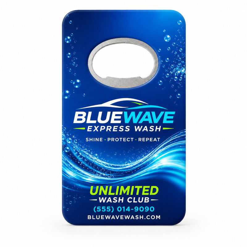 Car Wash Bottle Opener Magnets