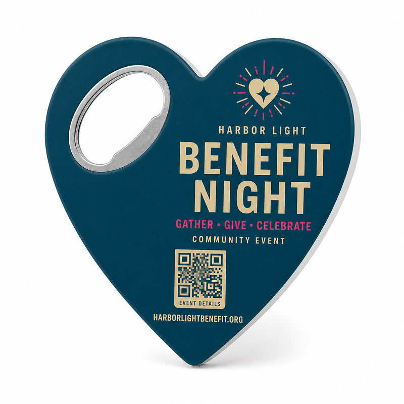 Charity Event Bottle Opener Magnets