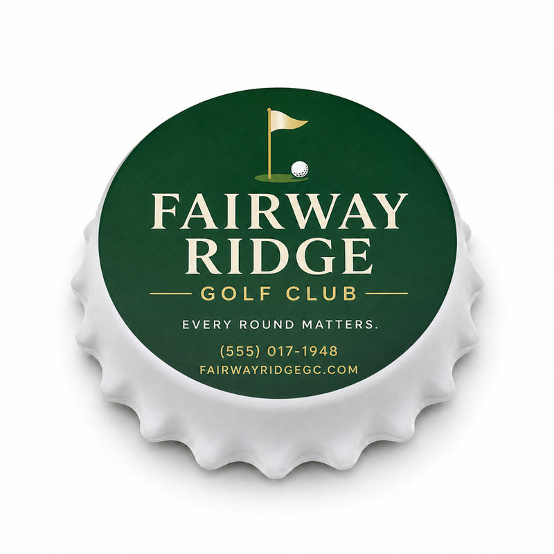 Golf Club Bottle Opener Magnets