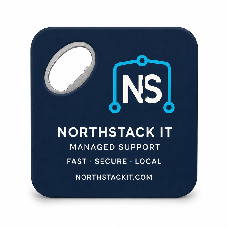 IT Support Company Bottle Opener Magnets