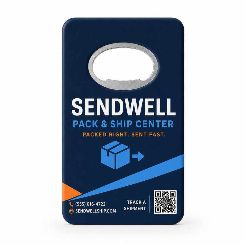 Postal and Shipping Store Bottle Opener Magnets