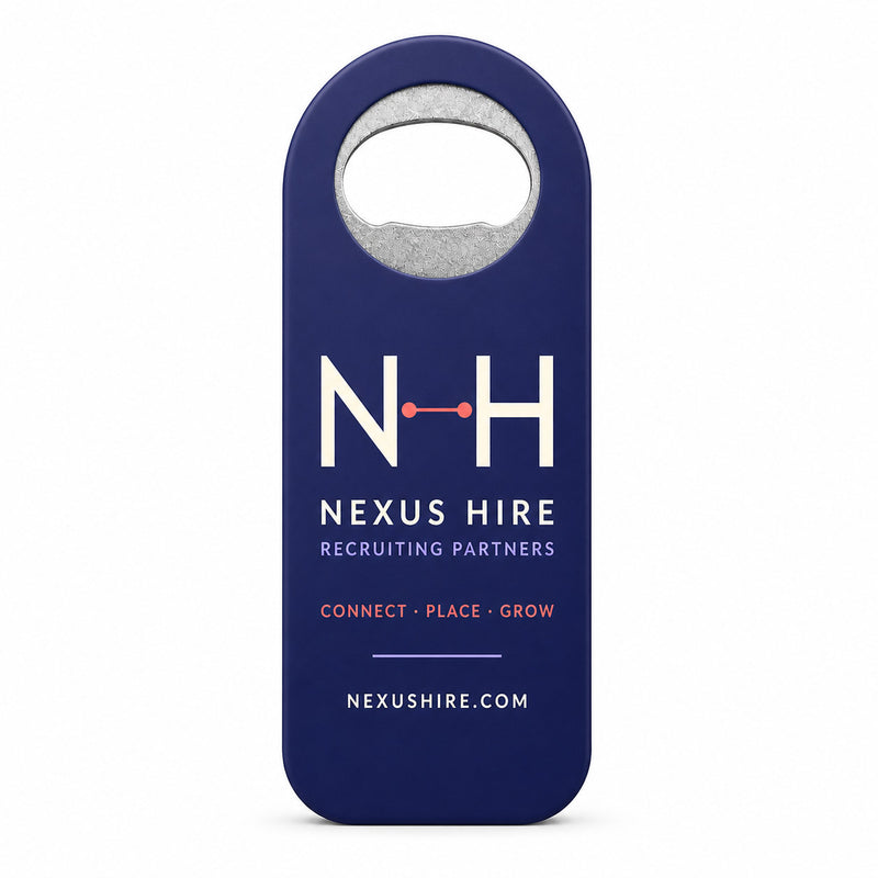 Recruiting Agency Bottle Opener Magnets