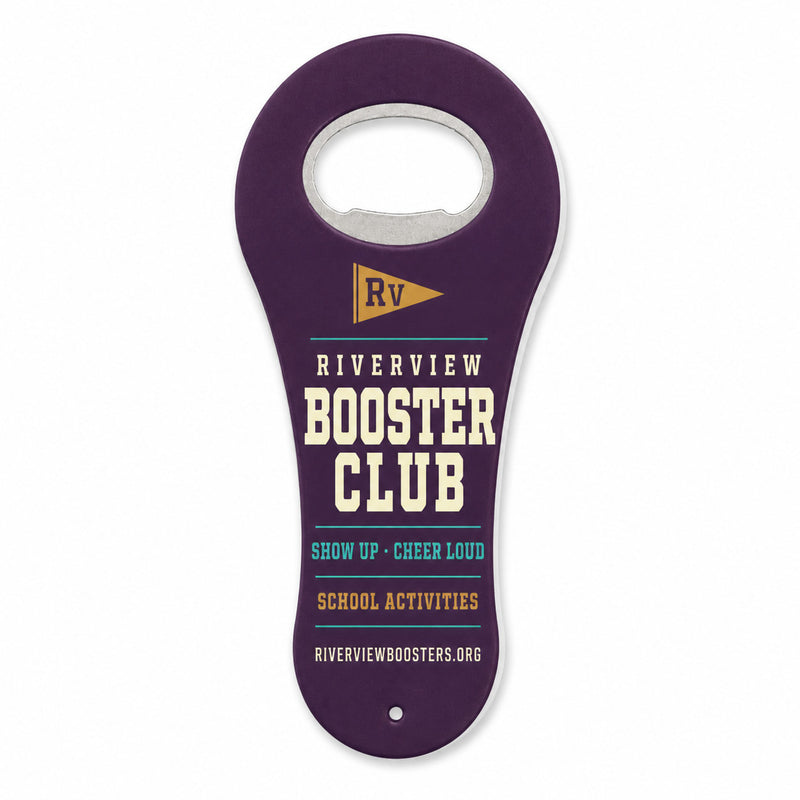 School Booster Club Bottle Opener Magnets