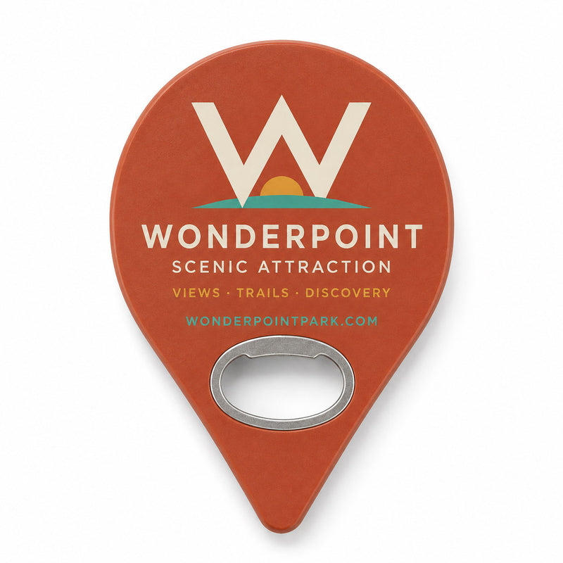 Tourist Attraction Bottle Opener Magnets