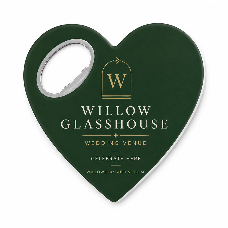Wedding Venue Bottle Opener Magnets
