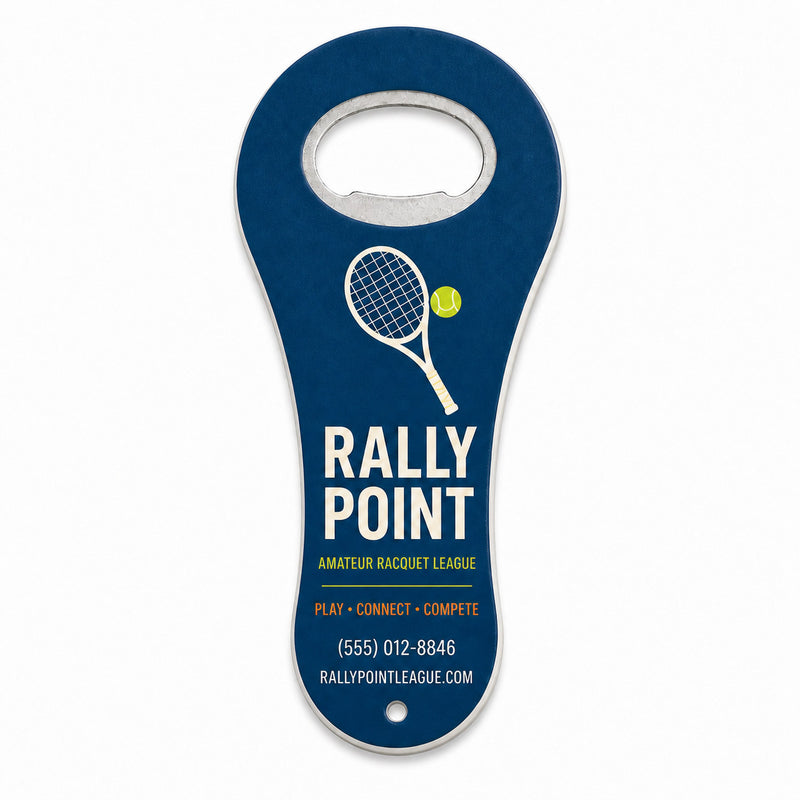 Amateur Sports League Bottle Opener Magnets