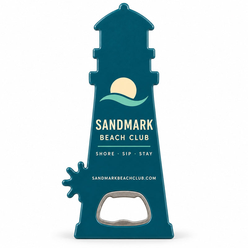 Beach Club Bottle Opener Magnets