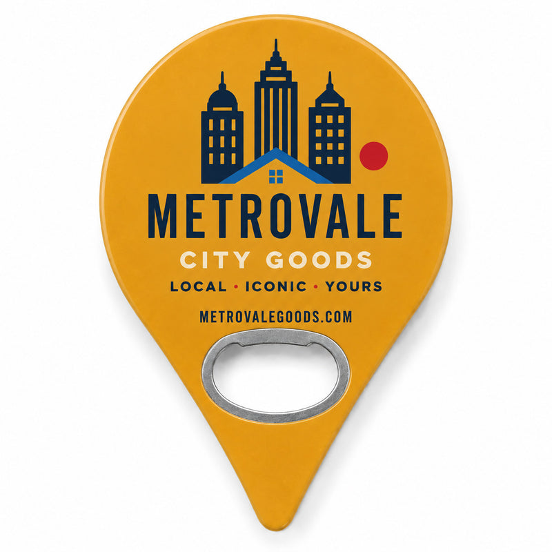 City Souvenir Bottle Opener Magnets