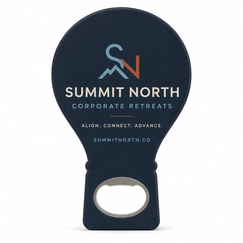 Corporate Retreat Bottle Opener Magnets