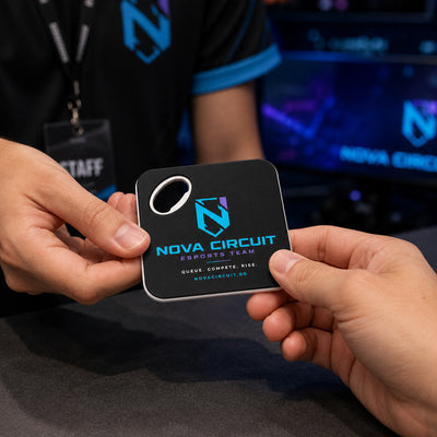 Esports Team custom logo bottle opener magnet - promotional bottle opener magnet