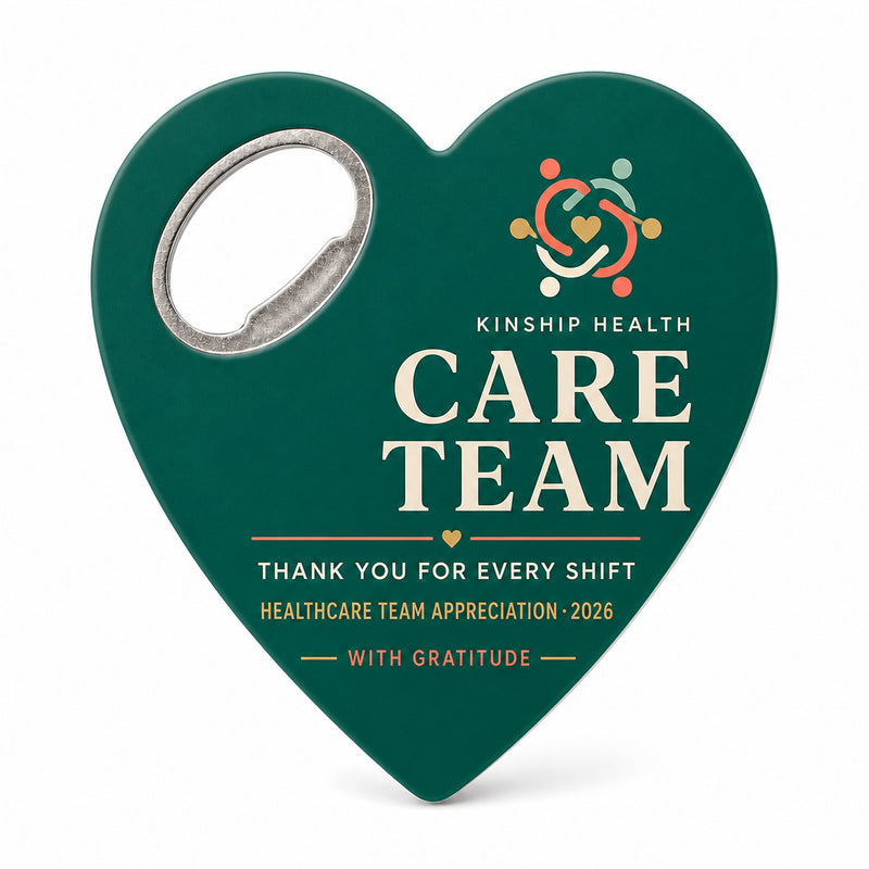Healthcare Team Appreciation Bottle Opener Magnets