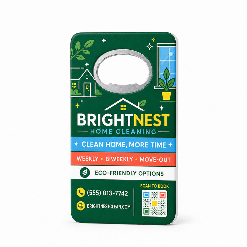 House Cleaning Service Opener Magnets
