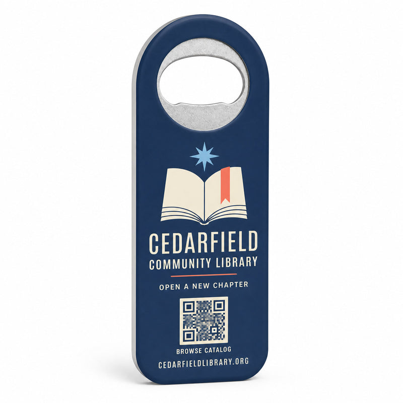 Library Bottle Opener Magnets