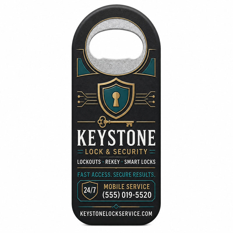 Locksmith Bottle Opener Magnets