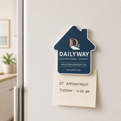 Occupational Therapy Practice custom logo bottle opener magnet - promotional bottle opener magnet