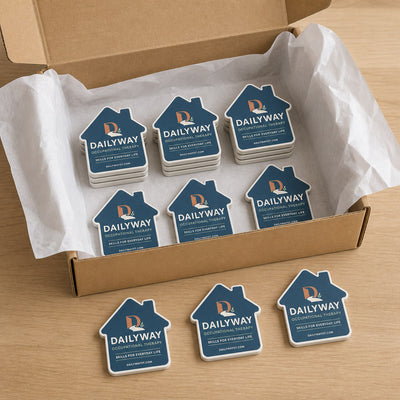 Occupational Therapy Practice custom logo bottle opener magnet - bulk order prepared for packing