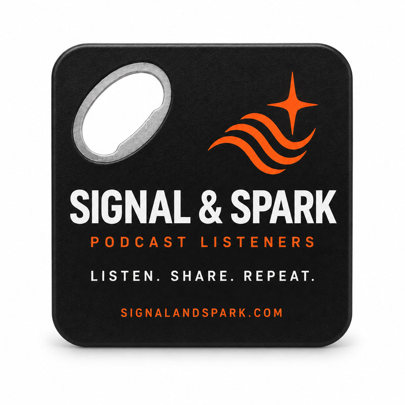 Podcast Merchandise Bottle Opener Magnets