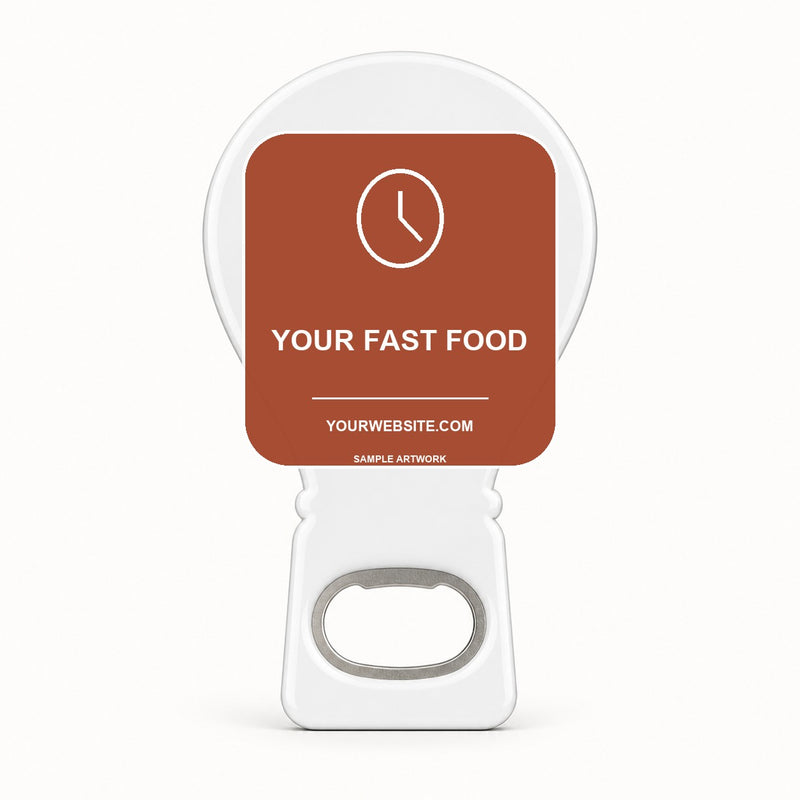 Quick Service Restaurant Opener Magnets